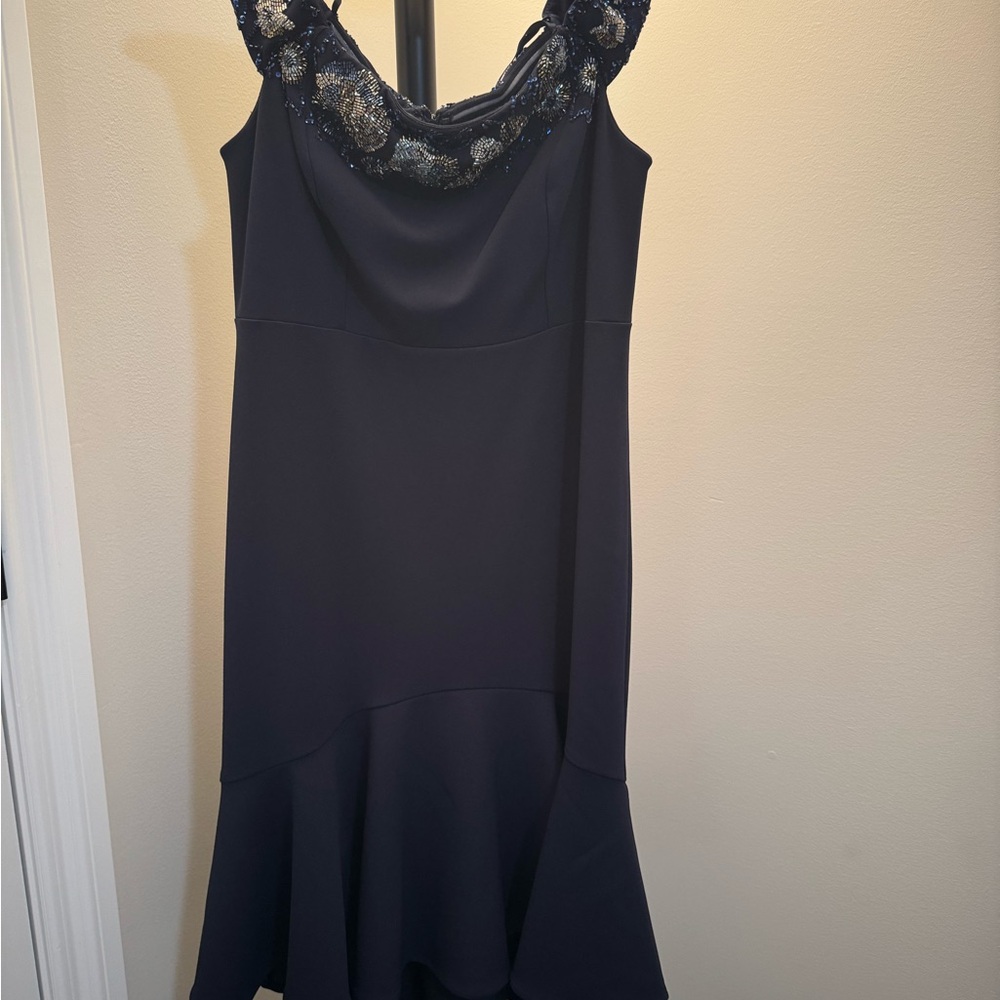 Aidan Mattox Off The Shoulder Dress